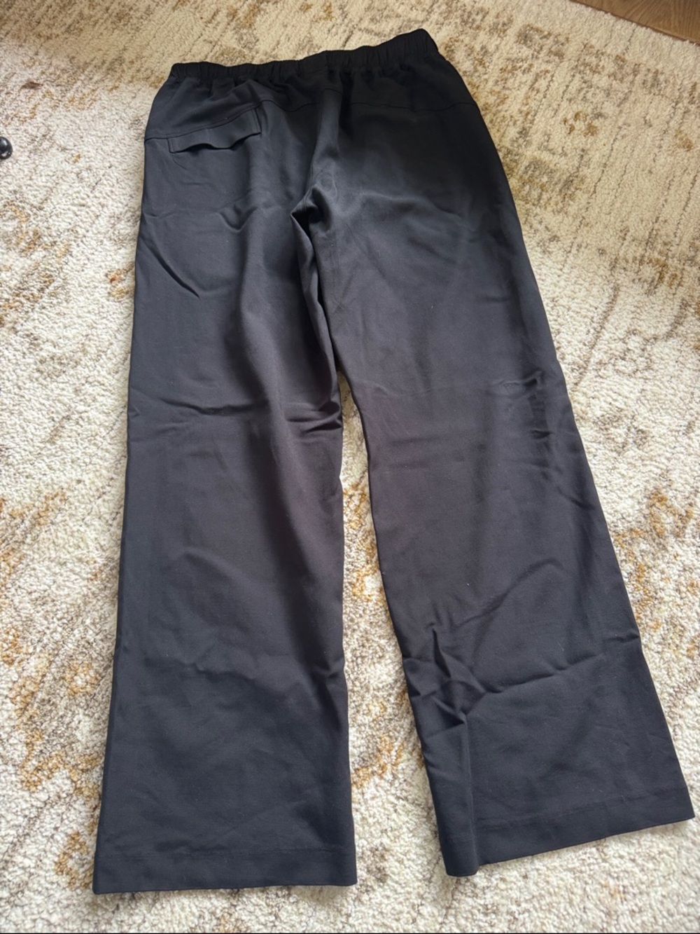 PASKHO Community Made Insanely Comfy Wide leg Travel Flight Pants Size Xl Black - Picture 7 of 7